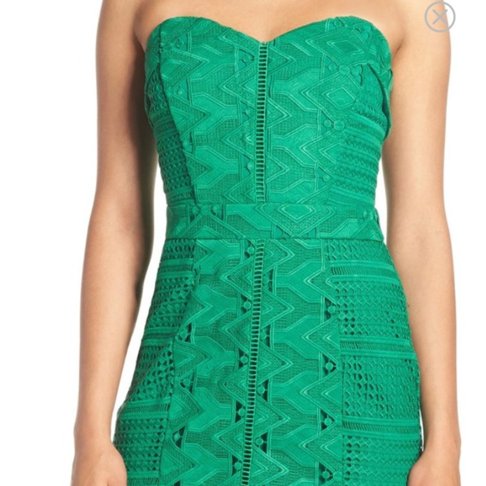 Adelyn Rae Strapless Dress - Size Small